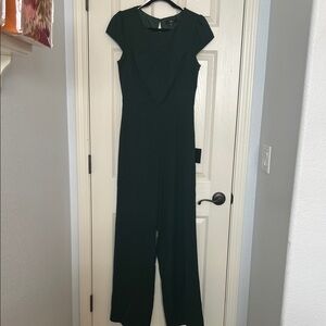 Lulu's Dark Green Jumpsuit